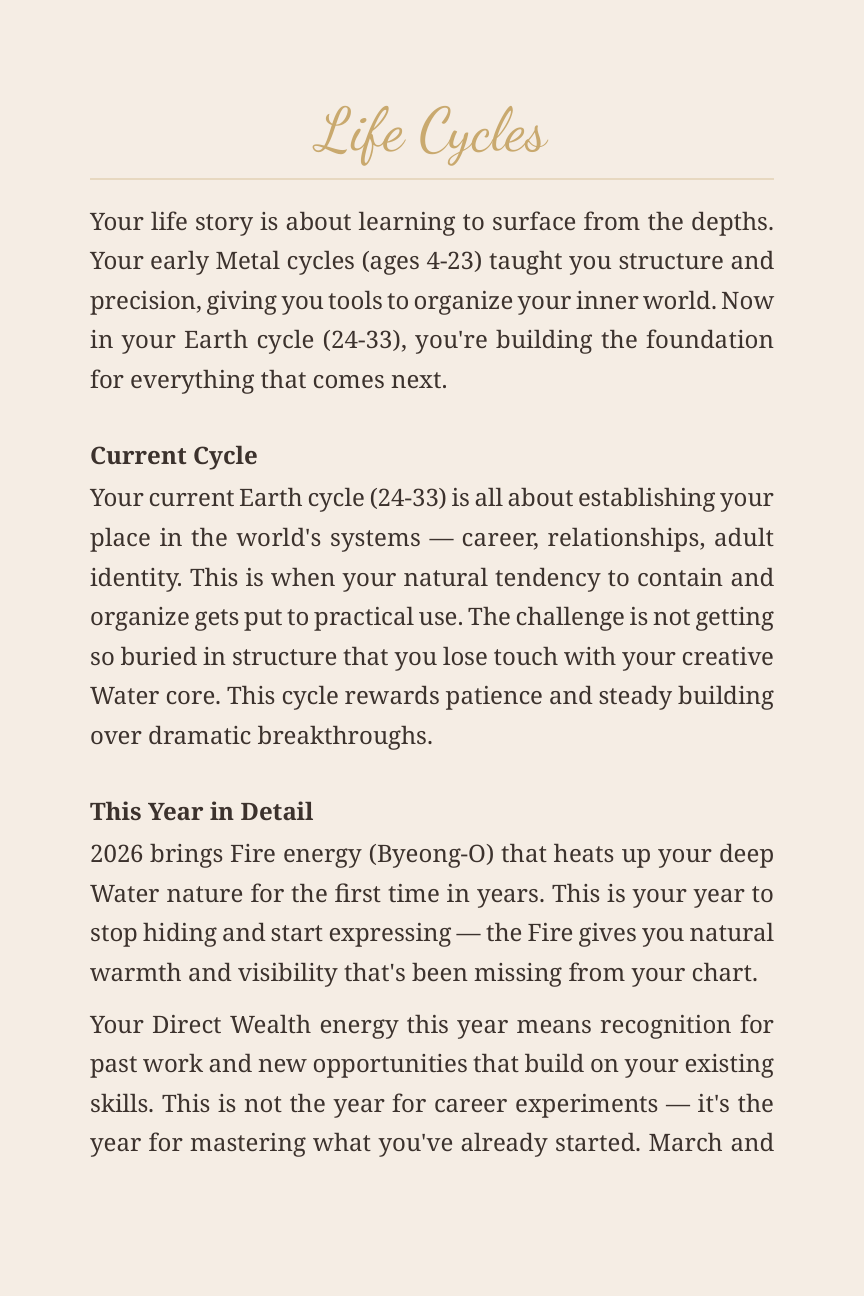 This year forecast page